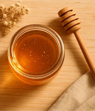 Raw honey jar